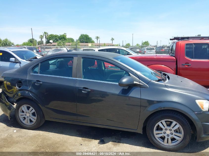 2014 Chevrolet Sonic Lt Auto VIN: 1G1JC5SHXE4110705 Lot: 39406421