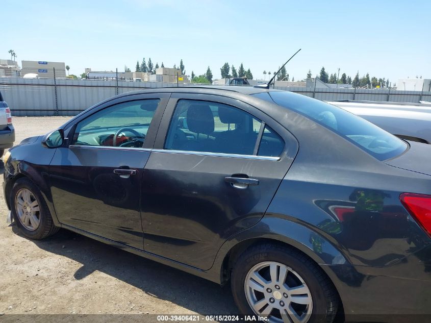 2014 Chevrolet Sonic Lt Auto VIN: 1G1JC5SHXE4110705 Lot: 39406421