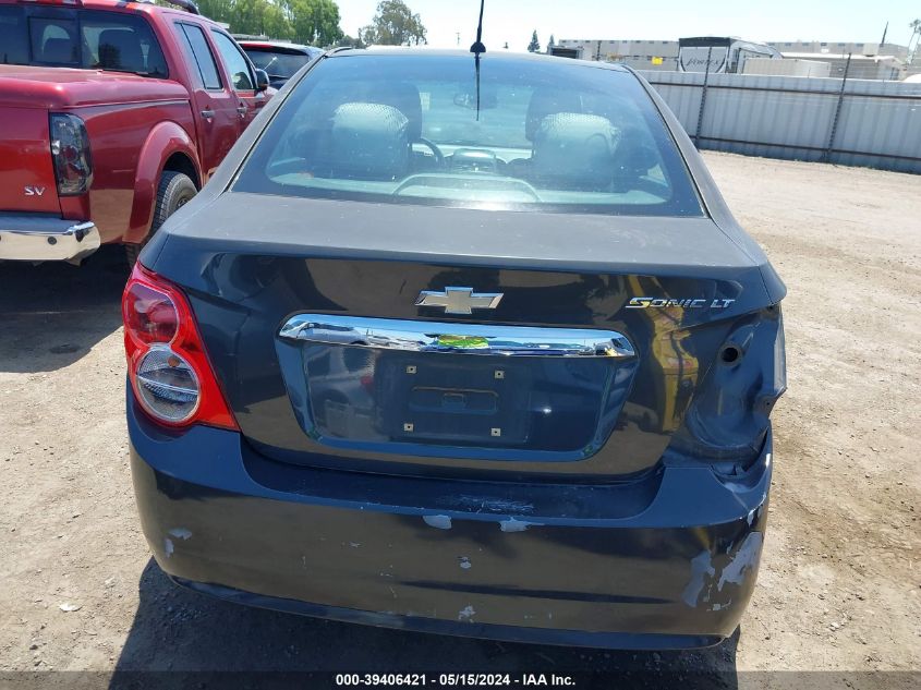 2014 Chevrolet Sonic Lt Auto VIN: 1G1JC5SHXE4110705 Lot: 39406421