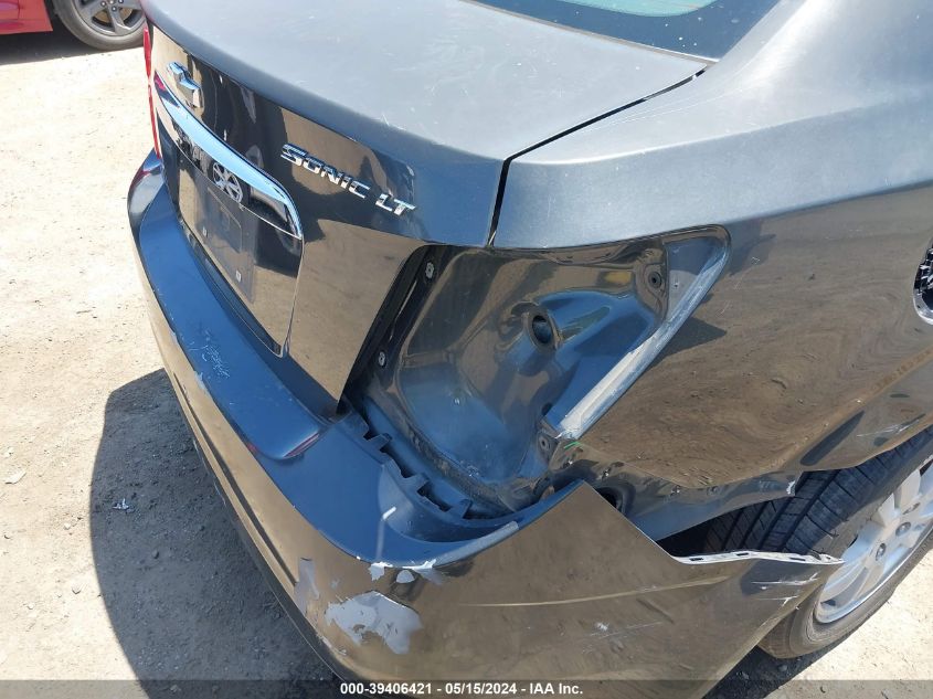 2014 Chevrolet Sonic Lt Auto VIN: 1G1JC5SHXE4110705 Lot: 39406421