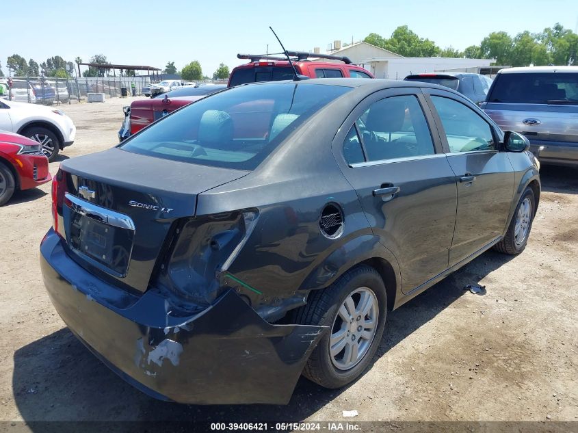 2014 Chevrolet Sonic Lt Auto VIN: 1G1JC5SHXE4110705 Lot: 39406421