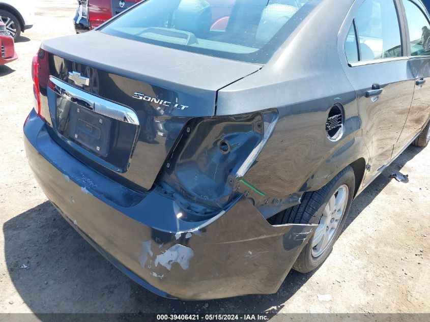2014 Chevrolet Sonic Lt Auto VIN: 1G1JC5SHXE4110705 Lot: 39406421