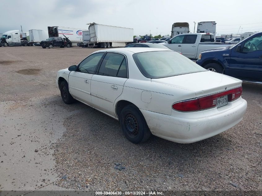 2004 Buick Century VIN: 2G4WS52J041156102 Lot: 39406430