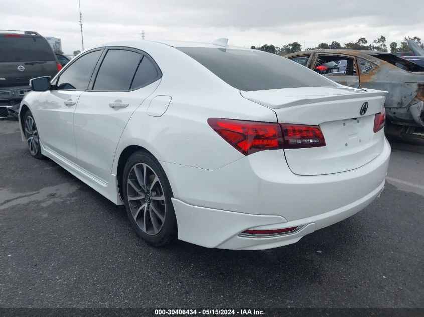 2017 Acura Tlx V6 VIN: 19UUB2F35HA006733 Lot: 39406434