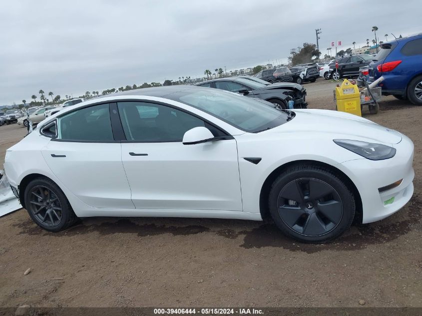 2023 Tesla Model 3 Rear-Wheel Drive VIN: 5YJ3E1EA7PF413468 Lot: 39406444