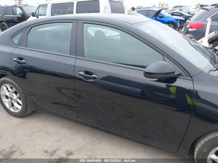 2022 Kia Forte Lxs VIN: 3KPF24AD1NE457962 Lot: 39406450