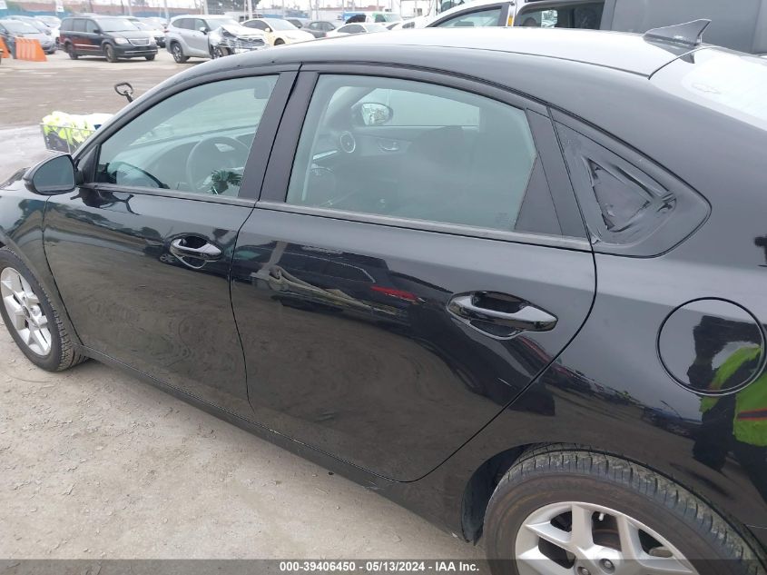2022 Kia Forte Lxs VIN: 3KPF24AD1NE457962 Lot: 39406450