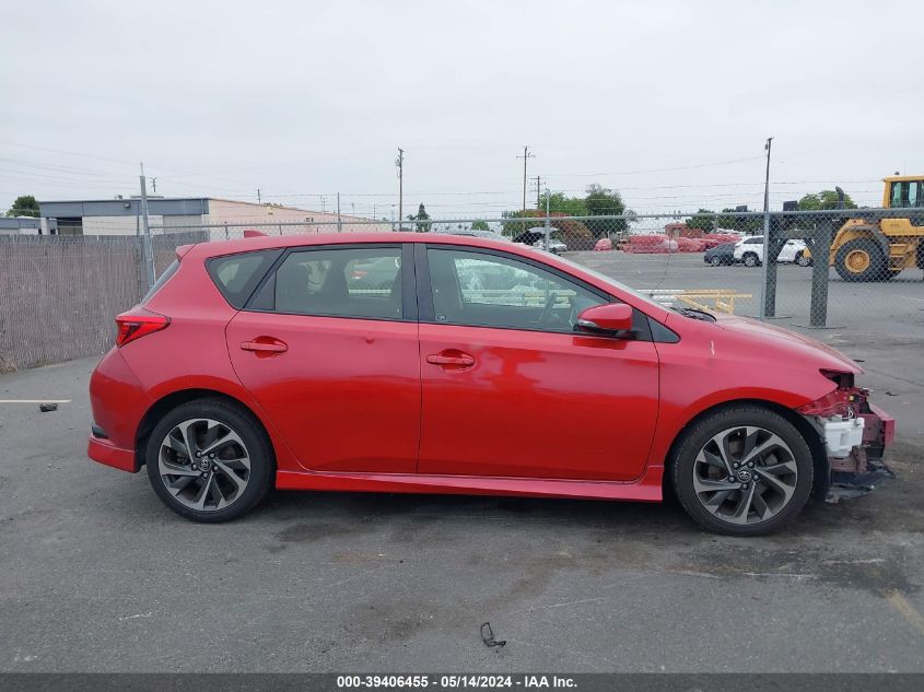 2017 Toyota Corolla Im VIN: JTNKARJEXHJ540641 Lot: 39406455