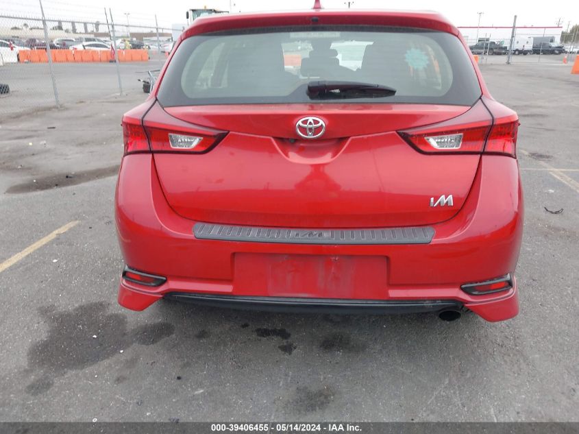 2017 Toyota Corolla Im VIN: JTNKARJEXHJ540641 Lot: 39406455