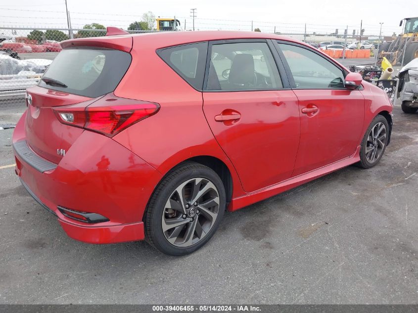 2017 Toyota Corolla Im VIN: JTNKARJEXHJ540641 Lot: 39406455