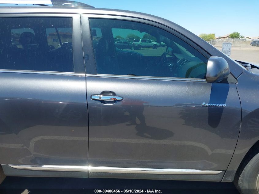 2012 Toyota Highlander Limited V6 VIN: 5TDYK3EH9CS087976 Lot: 39406456