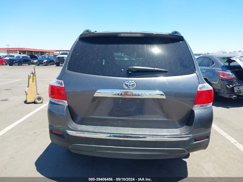 2012 Toyota Highlander Limited V6 VIN: 5TDYK3EH9CS087976 Lot: 39406456