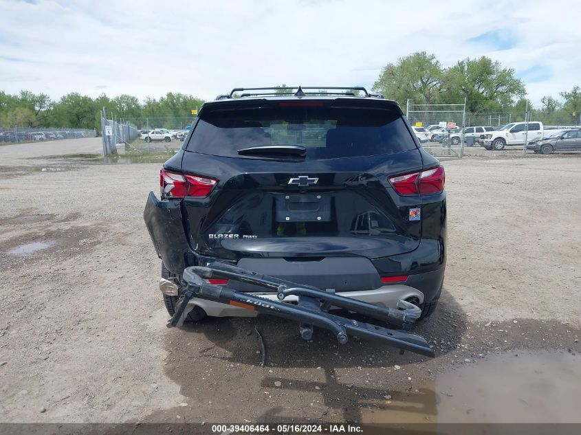 2020 Chevrolet Blazer Awd 2Lt VIN: 3GNKBHRS9LS612188 Lot: 39406464