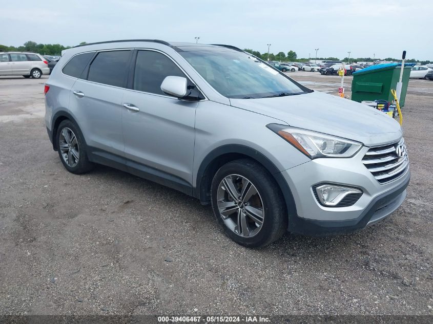 2014 Hyundai Santa Fe Limited VIN: KM8SR4HF2EU065281 Lot: 39406467