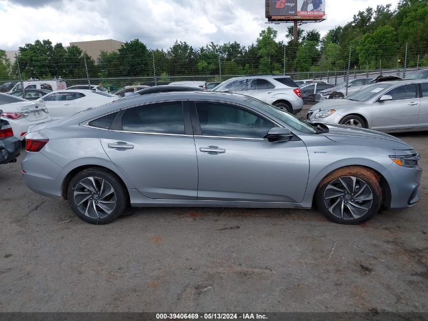 2022 Honda Insight Touring VIN: 19XZE4F9XNE015805 Lot: 39406469