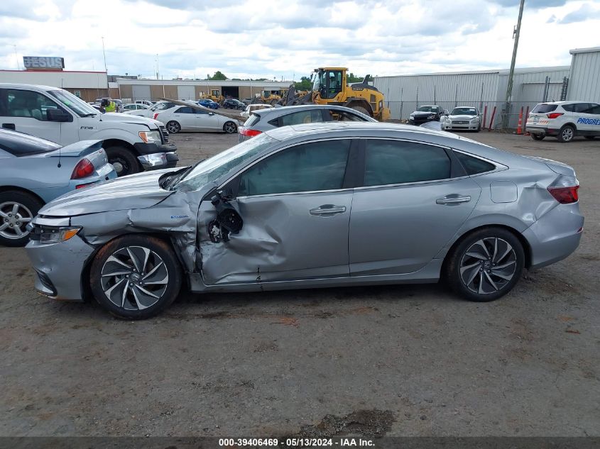 2022 Honda Insight Touring VIN: 19XZE4F9XNE015805 Lot: 39406469