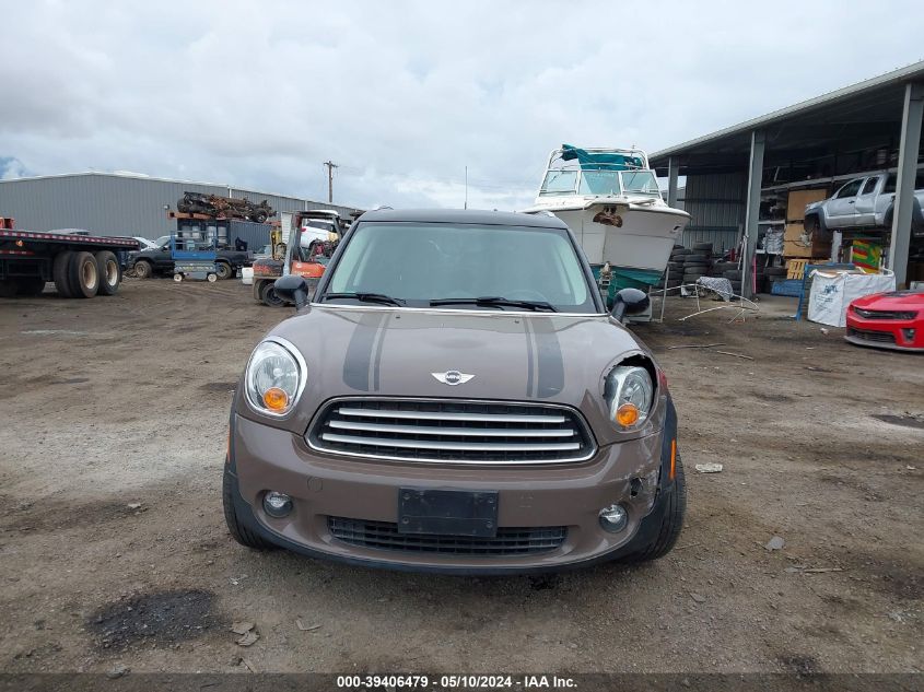 2011 Mini Cooper Countryman VIN: WMWZB3C57BWM01391 Lot: 39406479