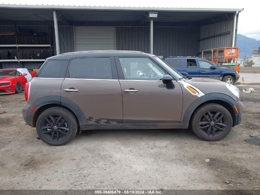 2011 Mini Cooper Countryman VIN: WMWZB3C57BWM01391 Lot: 39406479