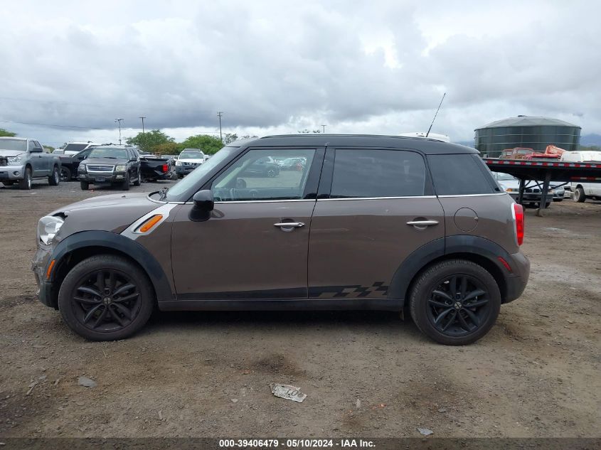 2011 Mini Cooper Countryman VIN: WMWZB3C57BWM01391 Lot: 39406479