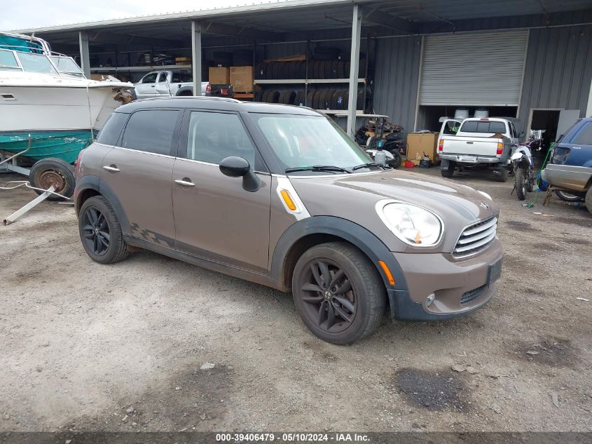 2011 Mini Cooper Countryman VIN: WMWZB3C57BWM01391 Lot: 39406479