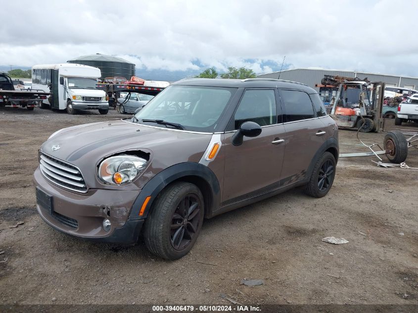 2011 Mini Cooper Countryman VIN: WMWZB3C57BWM01391 Lot: 39406479