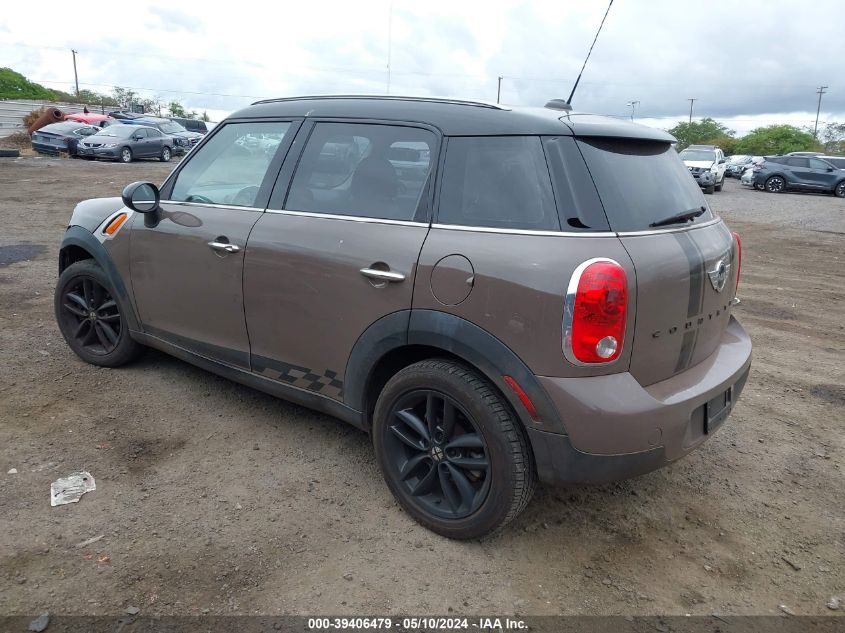 2011 Mini Cooper Countryman VIN: WMWZB3C57BWM01391 Lot: 39406479