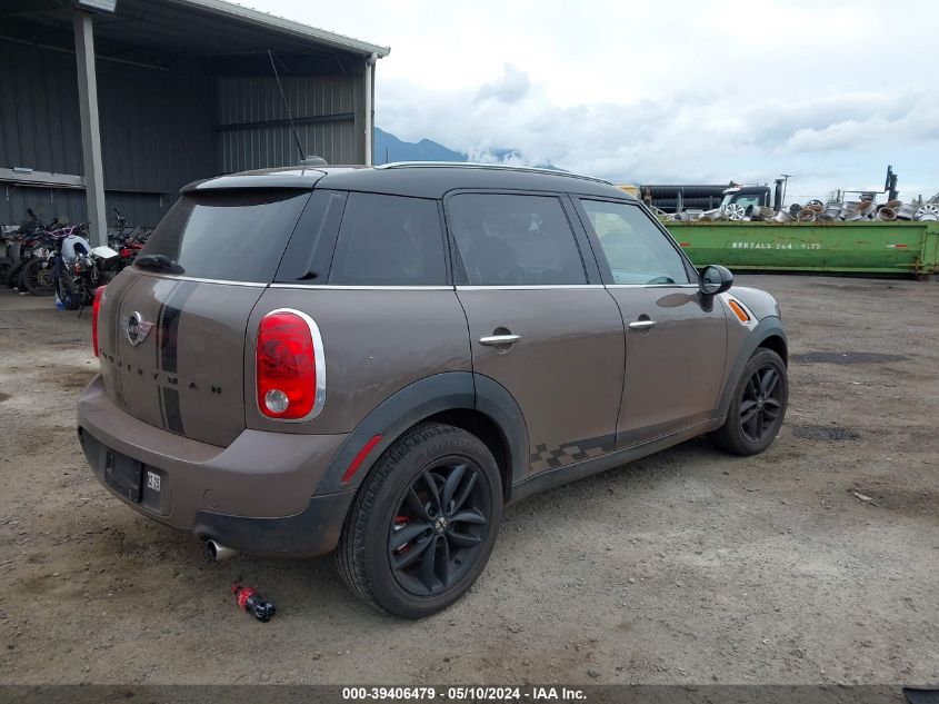 2011 Mini Cooper Countryman VIN: WMWZB3C57BWM01391 Lot: 39406479