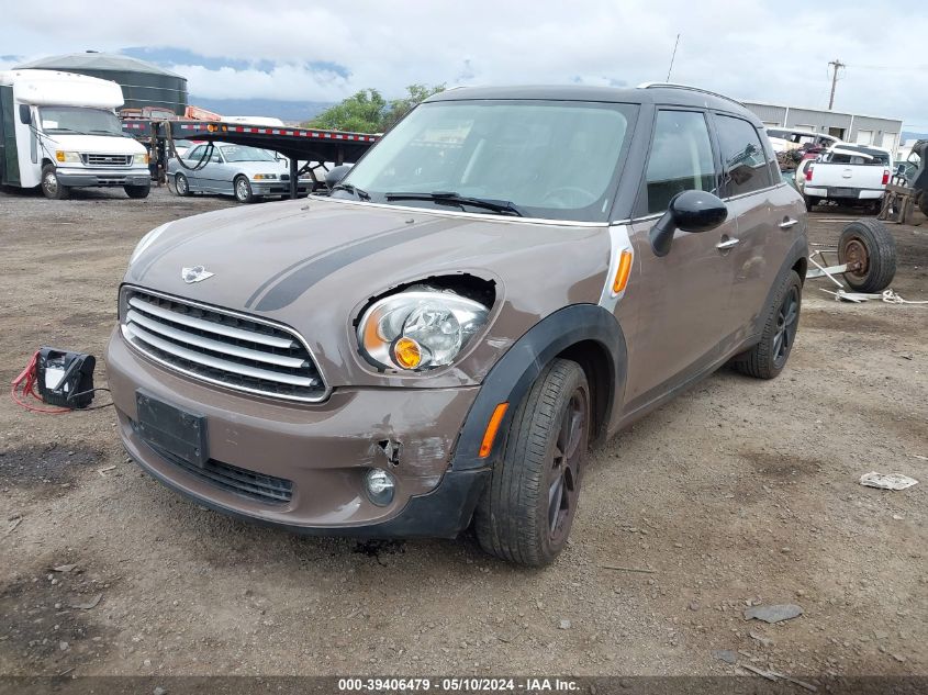 2011 Mini Cooper Countryman VIN: WMWZB3C57BWM01391 Lot: 39406479