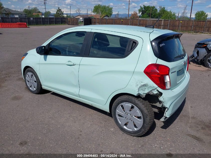 2018 Chevrolet Spark Ls VIN: KL8CB6SA7JC451449 Lot: 39406483