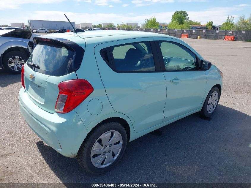 2018 Chevrolet Spark Ls VIN: KL8CB6SA7JC451449 Lot: 39406483