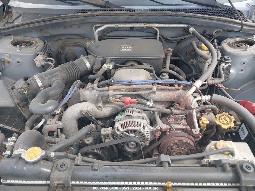 2006 Subaru Forester 2.5X VIN: JF1SG65606H717339 Lot: 39406490