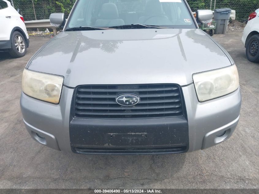 2006 Subaru Forester 2.5X VIN: JF1SG65606H717339 Lot: 39406490