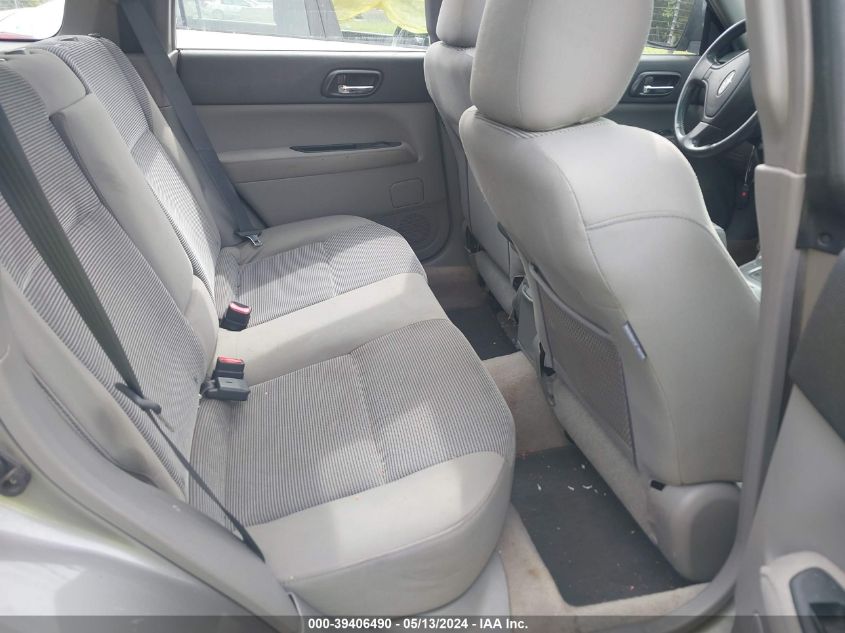 2006 Subaru Forester 2.5X VIN: JF1SG65606H717339 Lot: 39406490