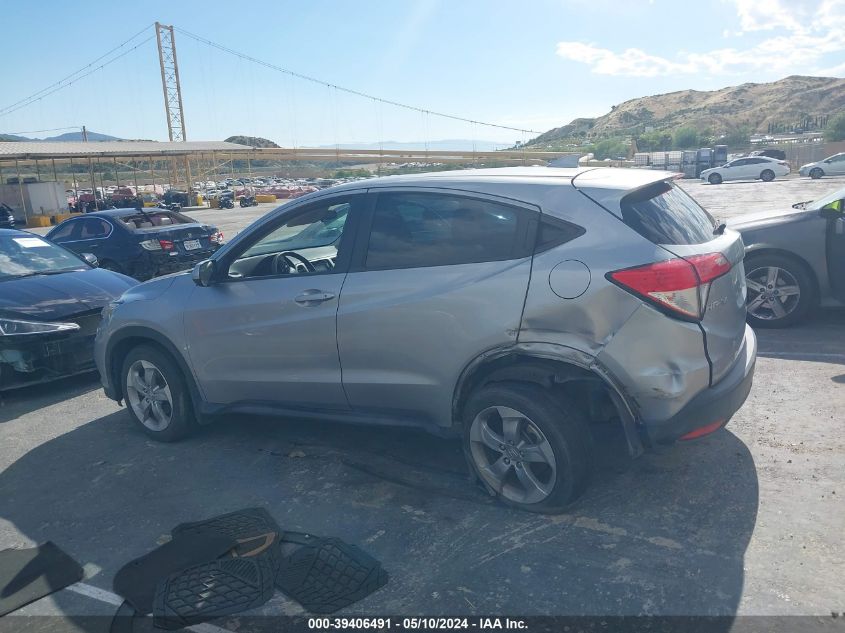 2019 Honda Hr-V Lx VIN: 3CZRU5H32KG709481 Lot: 39406491