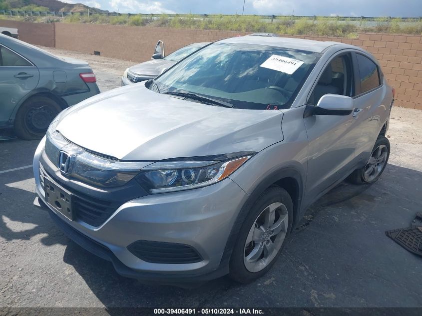 2019 Honda Hr-V Lx VIN: 3CZRU5H32KG709481 Lot: 39406491