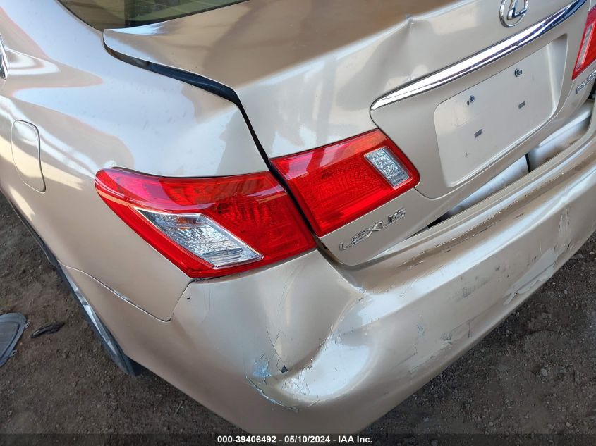2008 Lexus Es 350 VIN: JTHBJ46GX82186405 Lot: 39406492