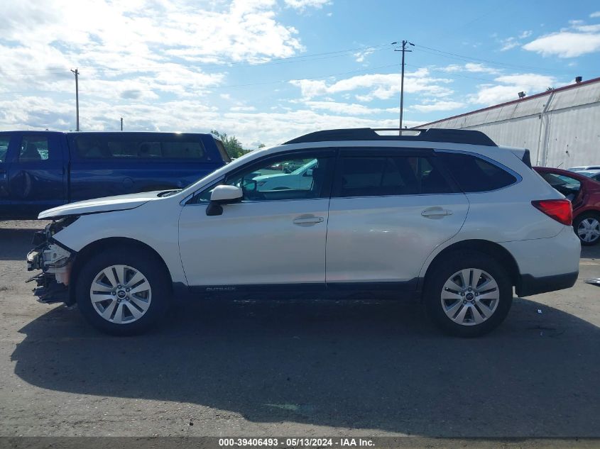 2017 Subaru Outback 2.5I Premium VIN: 4S4BSACC2H3376624 Lot: 39406493