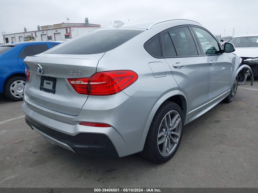 2015 BMW X4 xDrive35I VIN: 5UXXW5C56F0E87930 Lot: 39406501