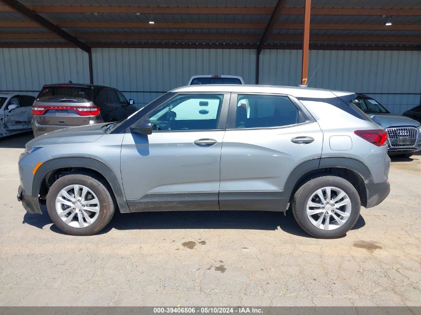 2023 Chevrolet Trailblazer Fwd Ls VIN: KL79MMS2XPB203880 Lot: 39406506