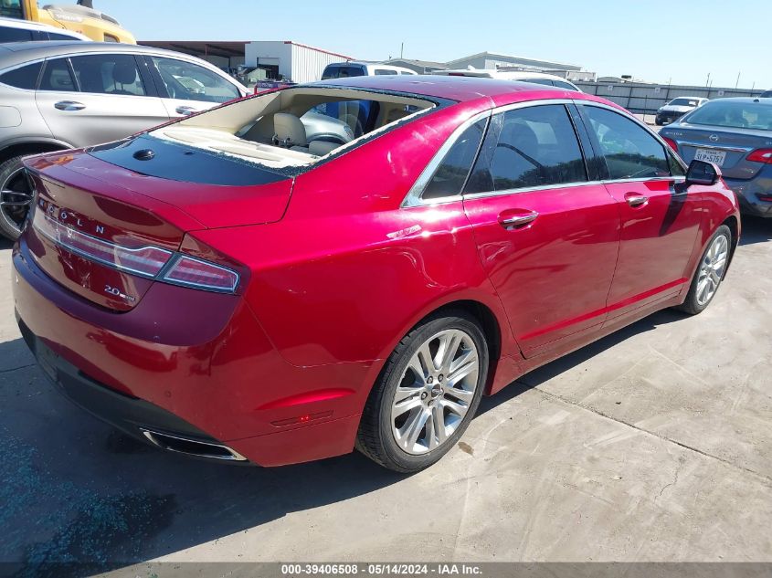 2013 Lincoln Mkz VIN: 3LN6L2G98DR820572 Lot: 39406508