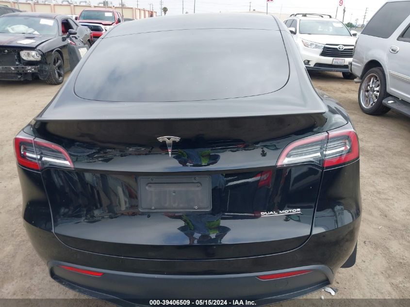 2023 Tesla Model Y Awd/Performance Dual Motor All-Wheel Drive VIN: 7SAYGDEF7PF641342 Lot: 39406509