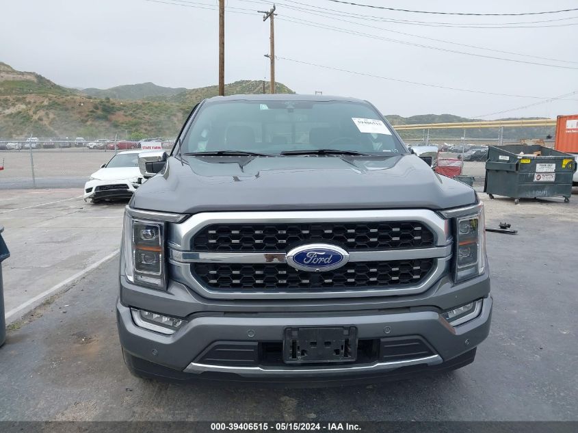 2021 FORD F-150 PLATINUM - 1FTEW1C84MFB62695