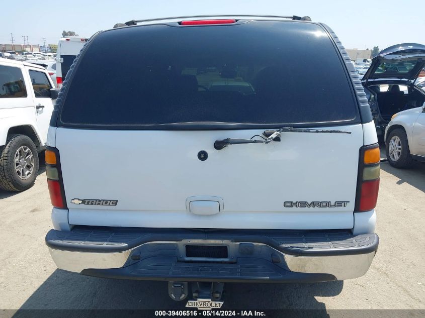 2004 Chevrolet Tahoe Lt VIN: 1GNEC13T44R160433 Lot: 39406516