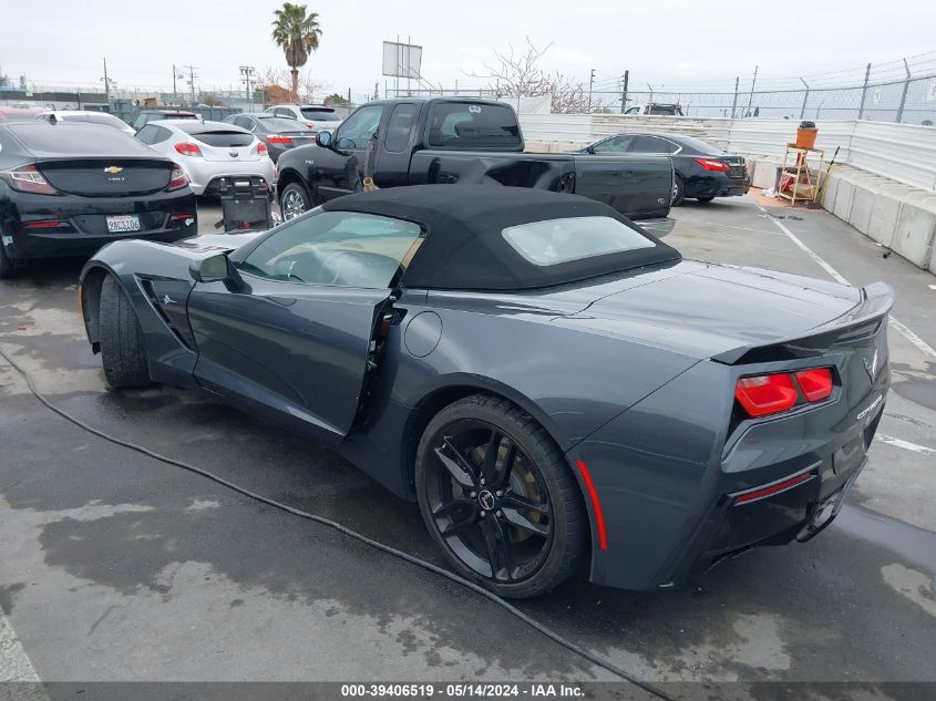 2014 Chevrolet Corvette Stingray VIN: 1G1YF3D77E5113862 Lot: 39406519