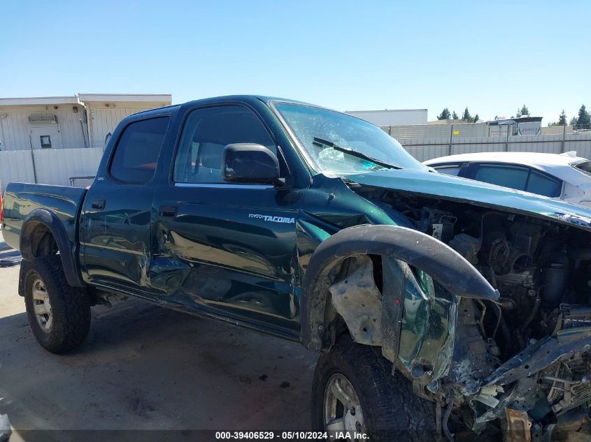 2001 Toyota Tacoma Base V6 VIN: 5TEHN72N91Z834338 Lot: 39406529