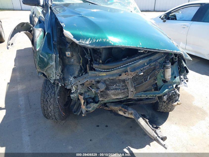 2001 Toyota Tacoma Base V6 VIN: 5TEHN72N91Z834338 Lot: 39406529