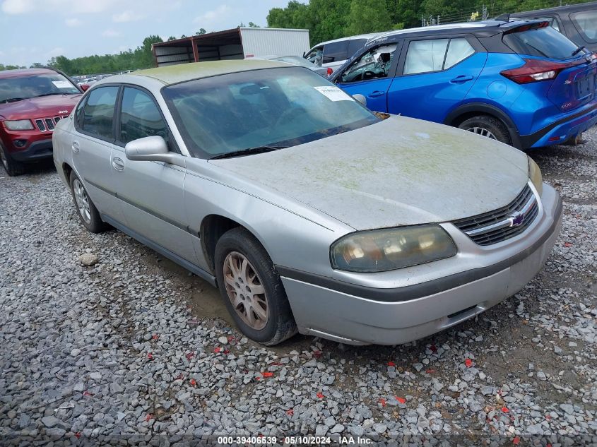 2004 Chevrolet Impala VIN: 2G1WF52E549145229 Lot: 39406539