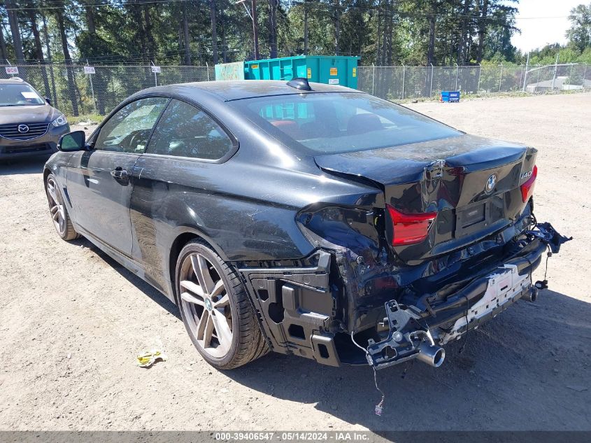 2018 BMW 440I VIN: WBA4W7C57JAB87961 Lot: 39406547