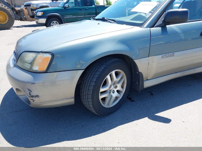 2001 Subaru Outback VIN: 4S3BH665X17673054 Lot: 39406554