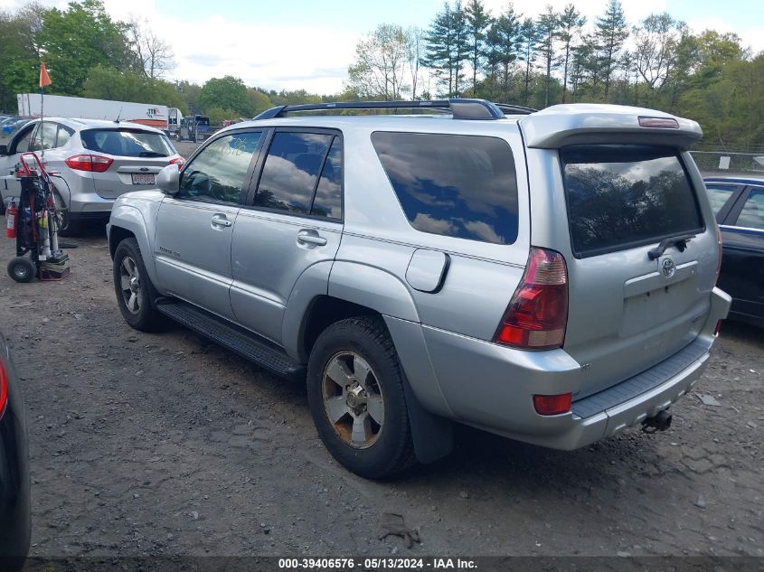 2005 Toyota 4Runner Limited V6 VIN: JTEBU17R358040245 Lot: 39406576